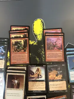 Huge Vintage MTG Lot - Onslaught Block Era - Playsets, Cycling Lands, Morph, NM - Image 4