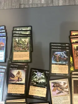 Huge Vintage MTG Lot - Onslaught Block Era - Playsets, Cycling Lands, Morph, NM - Image 5