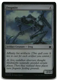 MTG Frogmite Foil C Modern Masters 2015 215 LP - Image 1