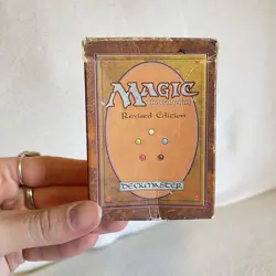 MTG Revised Edition EMPTY 2-player Starter Deck box NO CARDS 1994 - Image 1