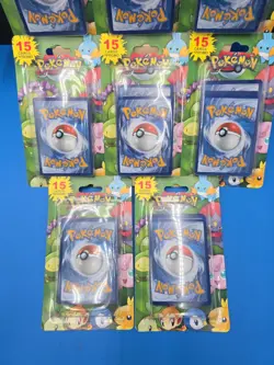 (7) Sealed Pokemon 15 Cards + Promo Pack Mystery TCG MJ Holdings - Image 2