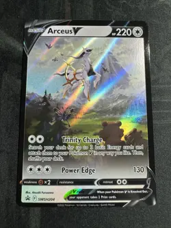 Arceus V SWSH204 Promo Holo SWSH: Sword & Shield Promo Cards NM Pokemon - Image 1