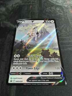 Arceus V SWSH204 Promo Holo SWSH: Sword & Shield Promo Cards NM Pokemon - Image 2
