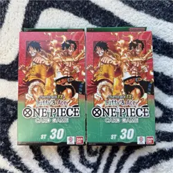 Bandai One Piece Card Game Starter Deck EX Luffy & Ace ST-30 2 Decks EN - Image 1