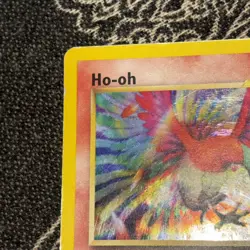 Pokemon Ho-oh 7/64 Neo Revelation Holo Rare GERMAN 90 HP Basic 2000 Card - Image 3