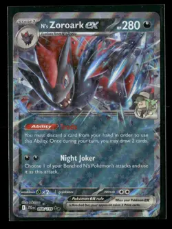 N's Zoroark ex - Holo Double Rare SV09: Journey Together 098/159 NM Pokemon NM - Image 1