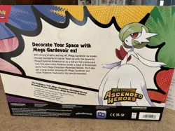 (A) Pokemon TCG Mega Evolution—Ascended Heroes Poster Collection Gardevoir ex 🆕 - Image 3