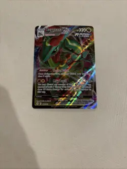 Rayquaza VMAX Rapid Strike Full Art 111/203 2021 Pokemon - Image 1