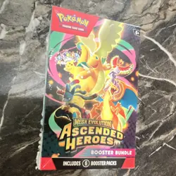 Pokemon TCG Mega Evolution Ascended Heroes Booster Bundle - 6 Packs English - Image 1