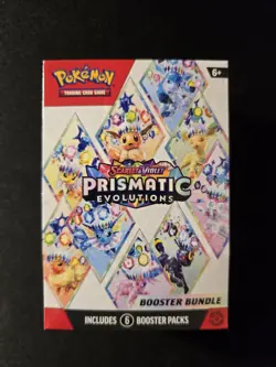 Pokemon TCG: S&V Prismatic Evolutions Factory Sealed Booster Bundle Box - Image 1