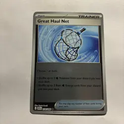 Great Haul Net Reverse Holo Trainer 078/086 - Chaos Rising - Pokemon TCG NM - Image 1