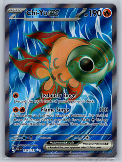 Chi-Yu ex #234/193 Full Art Paldea Evolved Pokemon Scarlet & Violet NM - Image 1