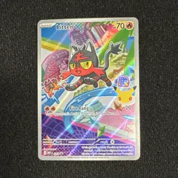 Pokemon Litten 044 Mega Evolution Promo Promo Holo Basic 70 HP Pokemon - Image 1