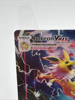 2021 Sword & Shield Jolteon VMAX Black Star Promo #SWSH184 pokemon tcg - Image 2