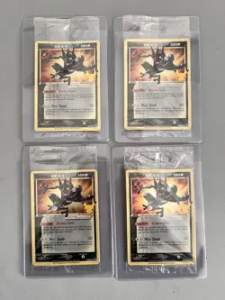 Pokemon - Greninja Gold Star SWSH144 Black Star Promo Holo SEALED lot Of 4! - Image 1
