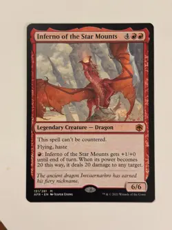 Inferno of the Star Mounts Adventures in the Forgotten Realms Magic MTG - Image 1