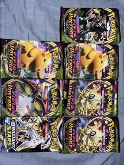 6x Pokemon SWSH Vivid Voltage +1 BS Booster Pack Lot Factory Sealed Unweighed 820650807497 - Image 1