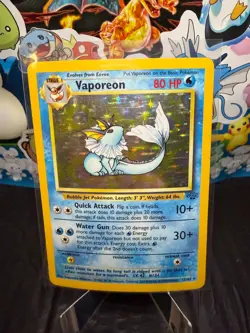 Vaporeon 12/64 - Jungle - Pokemon TCG - HP - Image 1