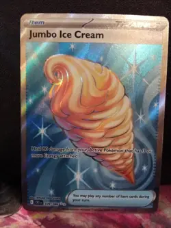 Jumbo Ice Cream 109/086 Chaos Rising NM Full Art Pokemon TCG - Image 1
