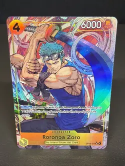 Roronoa Zoro (OP15-113) (Alternate Art) OP15-113 Adventure on Kami's Island Foil - Image 1