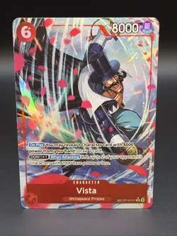 Vista Treasure Rare (TR) OP16-011 - One Piece TCG: The Time of Battle - English - Image 1