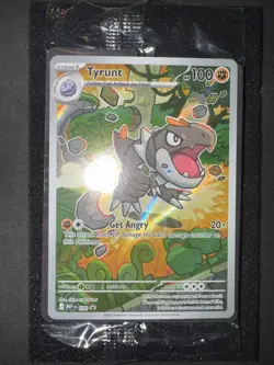 2026 Pokemon Tyrunt 070 Promo Card SEALED Prefect Order Etb Promo Full Art NM - Image 2