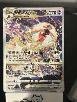 Deoxys VSTAR Crown Zenith: Galarian Gallery Ultra Rare Card GG46/GG70 NM - Image 1
