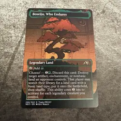 Boseiju, Who Endures - Custom Art MTG Magic The Gathering Playtest Card - Image 1