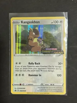 Kangaskhan - (Prerelease) SWSH038 Darkness Ablaze Promo Card Holo Stamp - Image 1