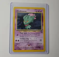 Misdreavus Black Star Promo 39 WOTC Pokemon Card Near Mint NM - Image 1