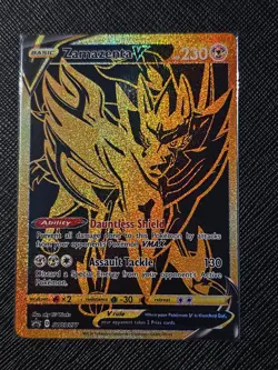 Zamazenta V SWSH077 SWSH: Sword & Shield Promo Cards Holo - Image 1