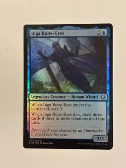 Inga Rune-Eyes Kaldheim Foil Magic the Gathering MTG - Image 1