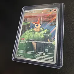 Pokemon Victini 208 SV Promo Card Illustration Collection, TCG English NM - Image 3