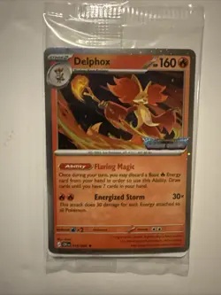 Delphox - (Chaos Rising Stamped) 013/086 Miscellaneous Cards & Products Holo - Image 1
