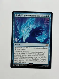 Hurkyl's Final Meditation The Brothers' War Magic the Gathering MTG - Image 1