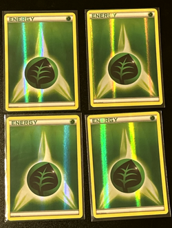 LOT OF 4 - Grass Energy (2011 Unnumbered) League & Championship Cards Holo - Image 1