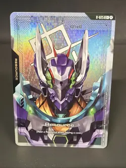 GUNDAM Trading CARD GAME RESOURCE CARD - GFreD R-025 C+ GD03 STEEL REQUIEM - Image 1