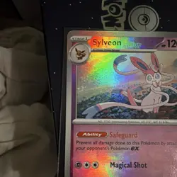 Pokemon TCG Sylveon 040/131 Sv Prismatic Evolutions Rare Holo MASTER Ball EN - Image 5