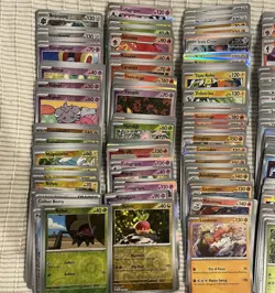 Pokemon Surging Sparks - Holo/Reverse Holo ONLY Bulk Lot Of 320 - NM - Image 2