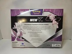 Pokemon TCG Mew V Box Sword & Shield Unopened - Image 3