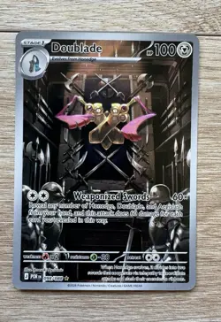 Pokemon Doublade 098/088 - ME03: Perfect Order Illustration Rare Holo Card NM - Image 1