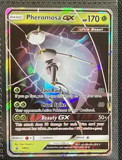 Pokemon TCG Pheromosa GX SM66 Sm Holo - Image 1
