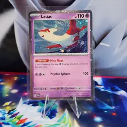 Latias (Cosmo Holo) 139 Scarlet & Violet Promo Black Star Promo Pokemon TCG - Image 1