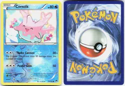 Corsola 29/122 Common BREAKpoint Pokemon Reverse Holo LP - Image 3