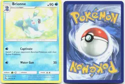 Brionne 66/214 Uncommon Lost Thunder Pokemon LP - Image 3