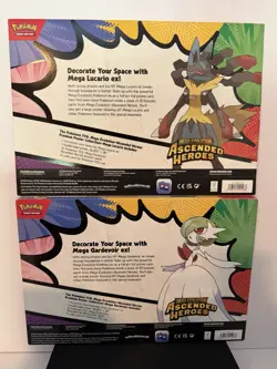 Pokemon TCG Mega Evolution Ascended Heroes Premium Poster Collection Lot of 2 - Image 2