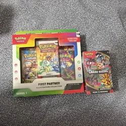 Pokemon TCG First Partner Illustration S1 2026 & The New Chaos Rising Bundle! - Image 1