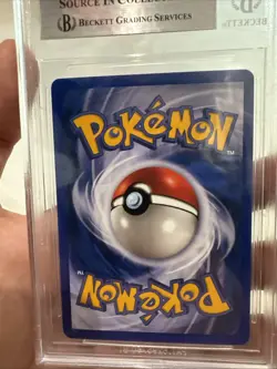 Pokemon Rocket's Mewtwo - 8 [Winner] Best of Reverse Holo BGS Beckett 8.5 SWIRL - Image 3