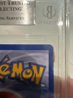 Pokemon Rocket's Mewtwo - 8 [Winner] Best of Reverse Holo BGS Beckett 8.5 SWIRL - Image 4
