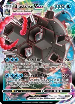 Blastoise VMAX SWSH103 Holo Promo Sword & Shield Promo Pokemon Near Mint - Image 1